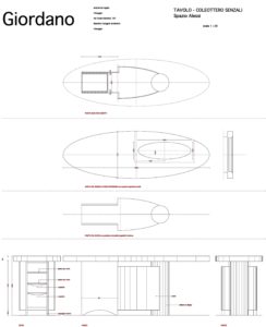 UpStudioarchitettura Up Studio Viareggio Toscana Camaiore Pietrasanta Versilia architetto Massimo Ceragioli architettura design interior designer progettazione progettazione d'interni studi di architettura ristrutturazione Giovanna Simonelli Nicola Ramacciotti Negozio Corner Alessi Giordano Via Battisti Viareggio disegno mobili arredamento design